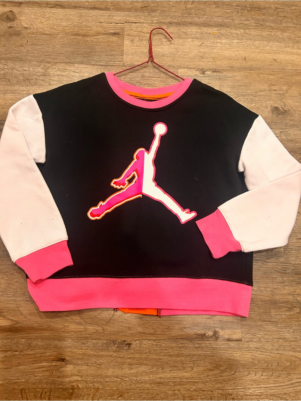 Jordan Jumpman Girls Medium 10-12 Pullover Crewneck Sweatshirt